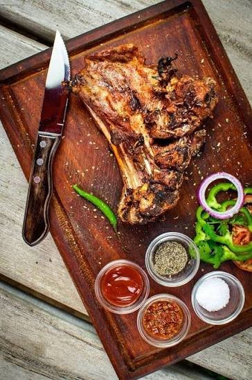 Grilled steak